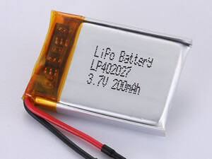 LiPo Battery 3.7V 200mAh