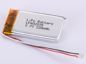 LiPo Battery 3.7V 220mAh