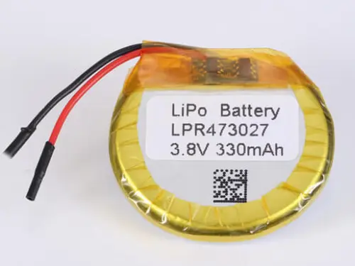 Round-LiPo-Battery-LPR473027