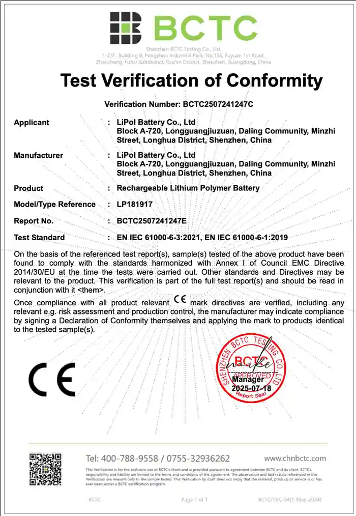 CE Certificate CE Certificate