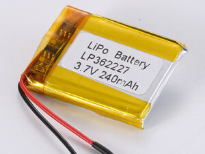 Lithium Polymer Battery 3.7V 500mAh