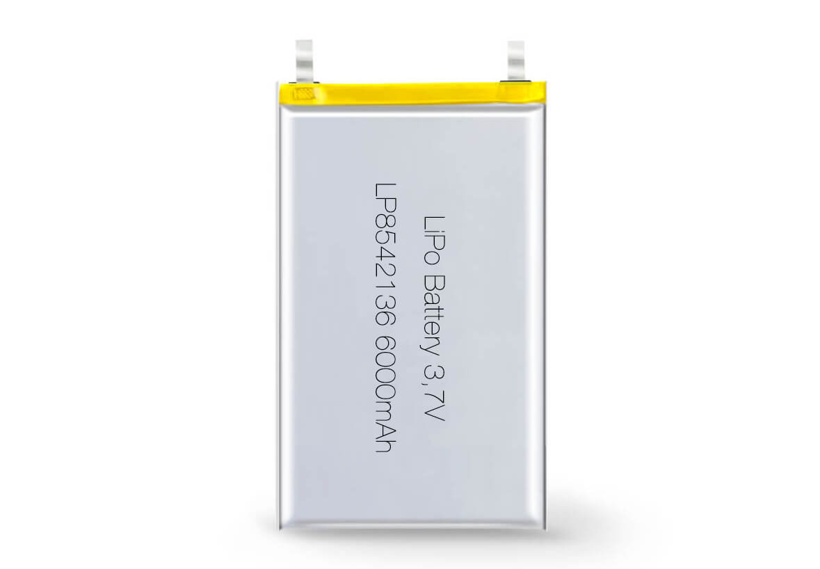 Lithium Polymer Battery 3.7V 6000mAh