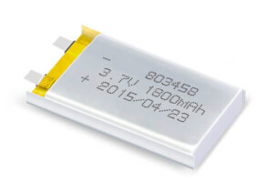 Lithium Ion Polymer Battery 3.7V 1800mAh