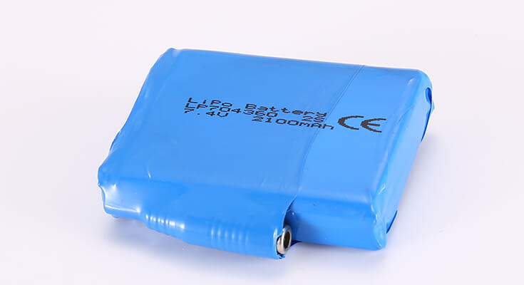 7.4V LiPo 2S Battery 2000mAh LP326080