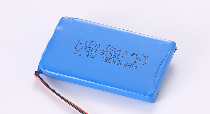 eetlust achterzijde tentoonstelling LiPo 2S Battery 7.4V 900mAh LP313760
