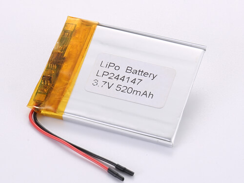 Lithium Polymer Battery 3.7V 520mAh