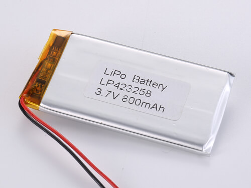 LiPo Battery 3.7V 800mAh