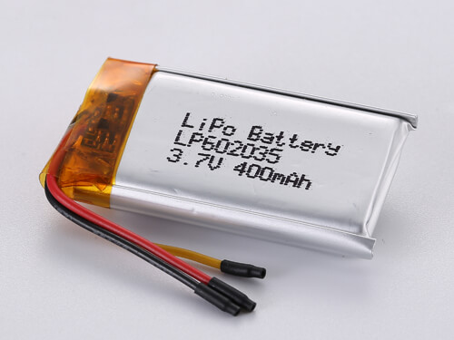 LiPo Battery 3.7V 400mAh