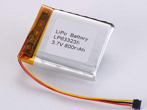 LiPo Battery 3.7V 800mAh