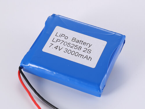 Lithium Polymer Battery 3.7V 500mAh