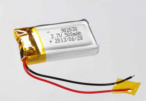 Lithium Polymer Battery 3.7V 500mAh