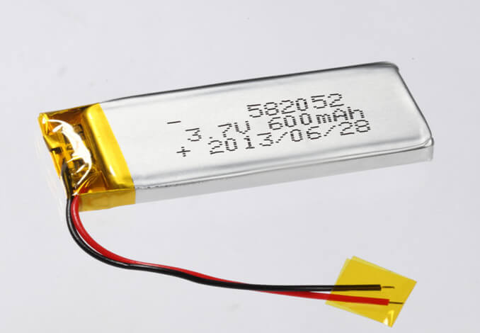 Lithium Polymer Battery 3.7V 600mAh