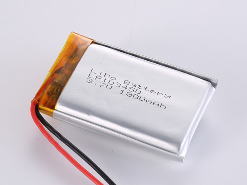 Lithium Polymer Battery 3.7V 1800mAh