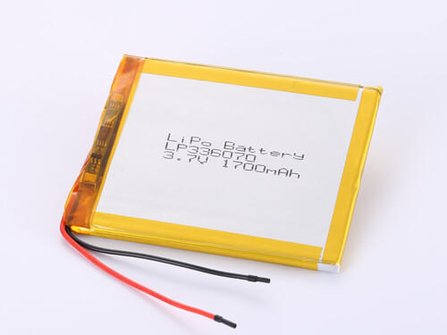 Lithium Polymer Battery 3.7V 1700mAh