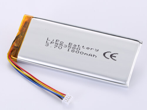 Lithium Polymer Battery 3.7V 1800mAh