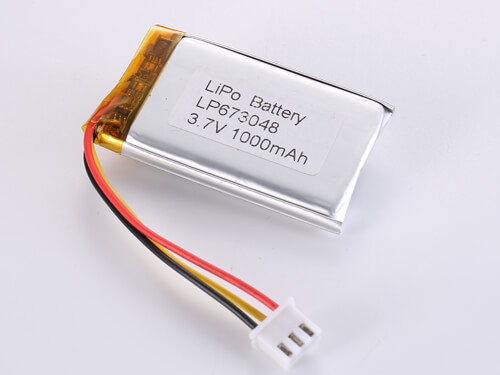 Lithium Polymer Battery 3.7V 1000mAh