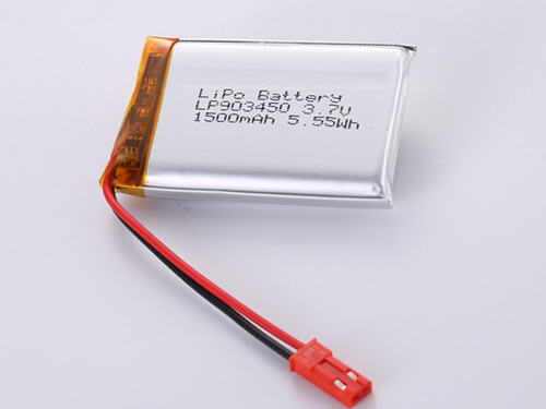 Small Lithium Polymer Battery 1000mAh LP523450